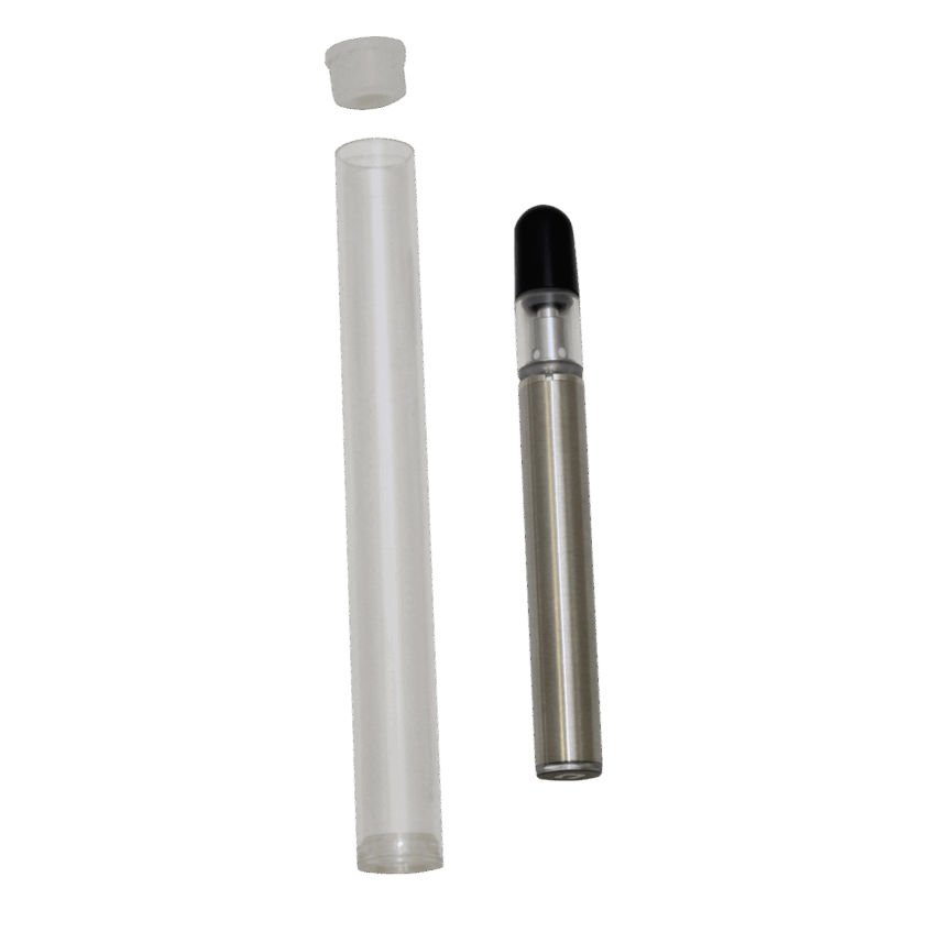 5.0in disposable plastic vape tube