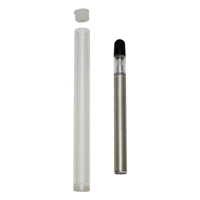 5.5in plastic tube vape disposable