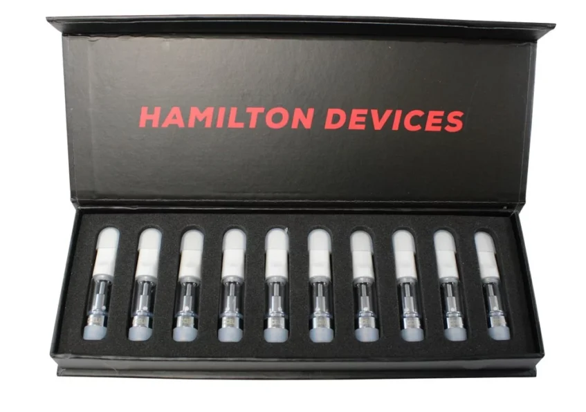 ten pack ccell ceramic half mil cartridges hamilton devices
