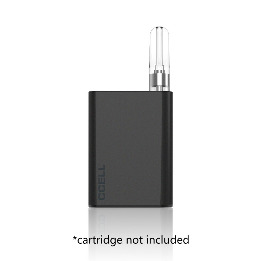 palm vape battery CCELL® Pro Mint - CBD Pen vinyl sticker Color:Grey/Green