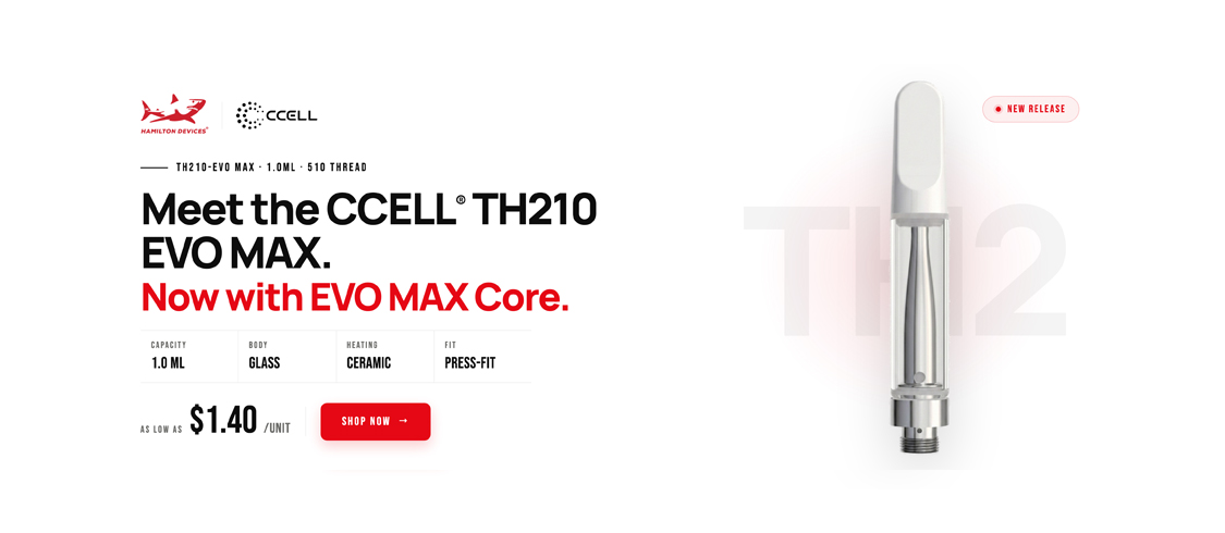 Hamilton CCELL TH210 EVO MAX Bannermb