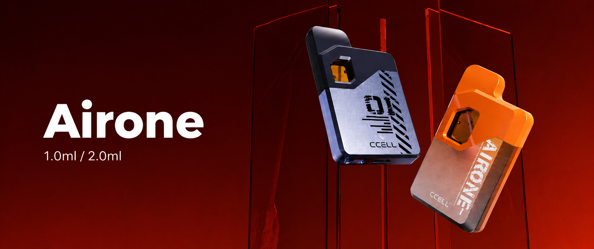 Airone 1.0ml and 2.0ml hero image