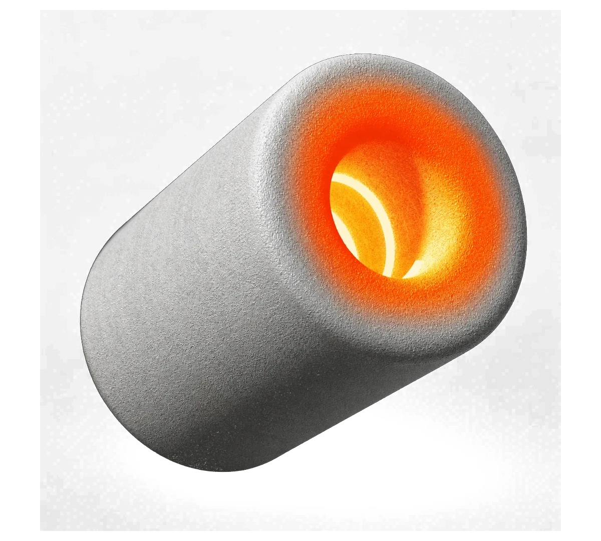 CCELL SE porous ceramic heating core with a glowing inner heating surface