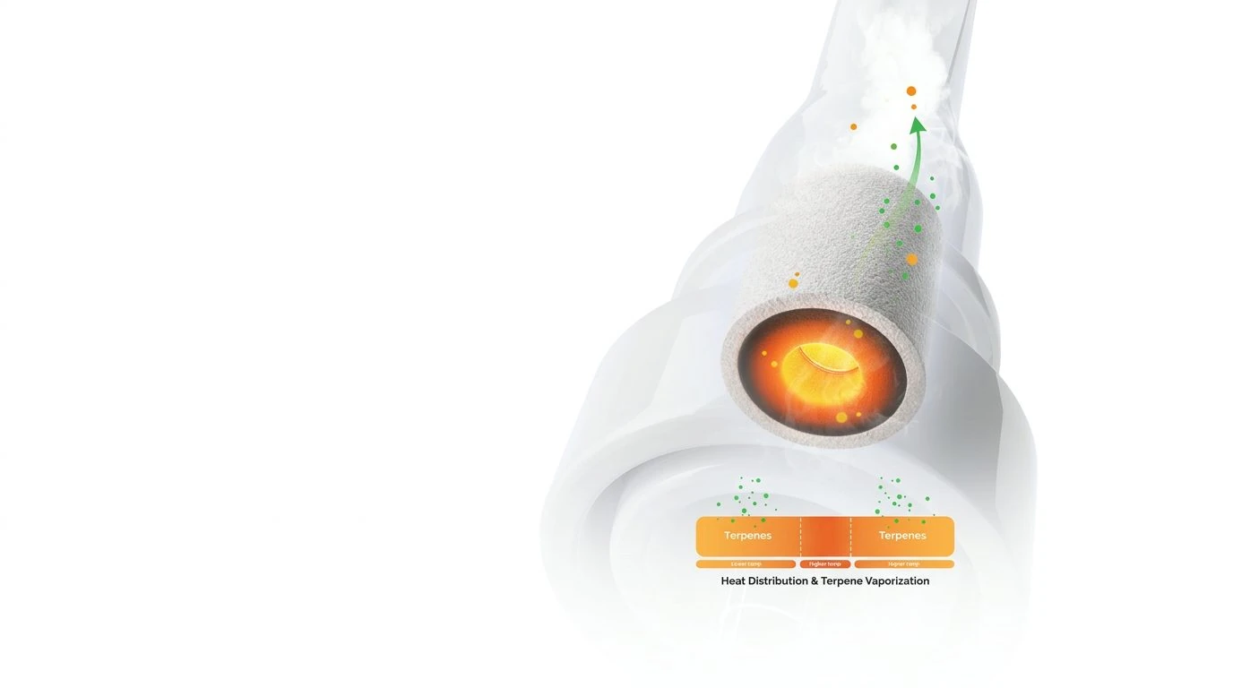 CCELL EVOMAX heat distribution, CCELL illustration